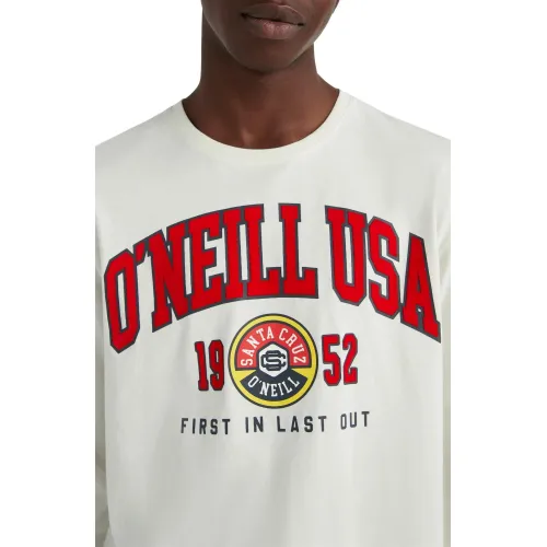 O'Neill State L/Slv T-Shirt O'Neill State L/Slv T-Shirt Férfi Hosszú ujjú póló 11010-Snow White