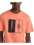 O'Neill Mix & Match Palm T-Shirt Férfi Póló 12517-Living Coral