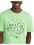 O'Neill Jack O Neill Muir T-Shirt Férfi Póló 16043-Neon Green