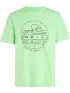 O'Neill Jack O Neill Muir T-Shirt Férfi Póló 16043-Neon Green