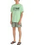 O'Neill Cali Original T-Shirt Férfi Póló 16043-Neon Green
