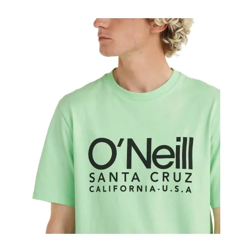 O'Neill Cali Original T-Shirt Férfi Póló 16043-Neon Green