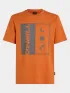 O'Neill O Neill Front Print T-Shirt Férfi Póló 12528-Cinnamon Stick