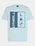 O'Neill O Neill Front Print T-Shirt Férfi Póló 15072-Morning Glory