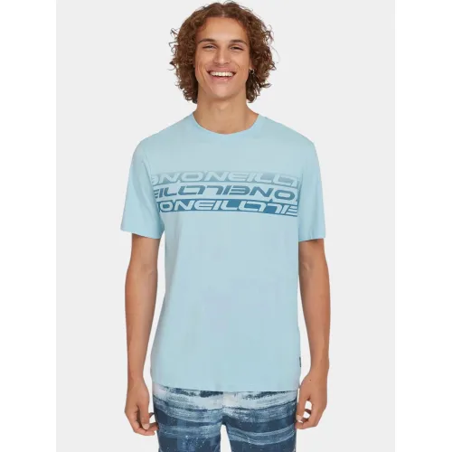 O'Neill O Neill Stripe T-Shirt O'Neill O Neill Stripe T-Shirt Férfi Póló 15072-Morning Glory
