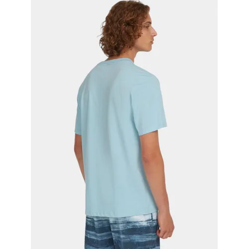 O'Neill O Neill Stripe T-Shirt O'Neill O Neill Stripe T-Shirt Férfi Póló 15072-Morning Glory
