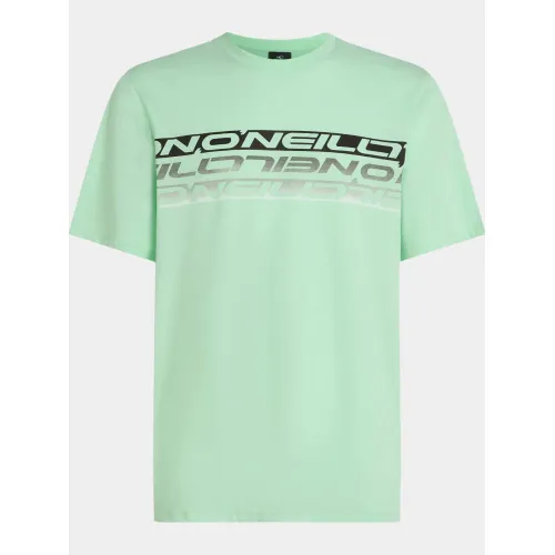 O'Neill O Neill Stripe T-Shirt O'Neill O Neill Stripe T-Shirt Férfi Póló 16050-Mildrew Mint