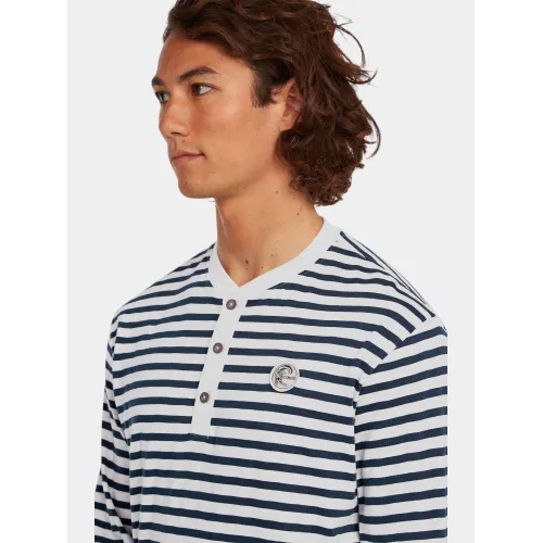 O'Neill O Riginals L/Slv T-Shirt Férfi Hosszú ujjú póló 35213-Blue O Riginals Stripe