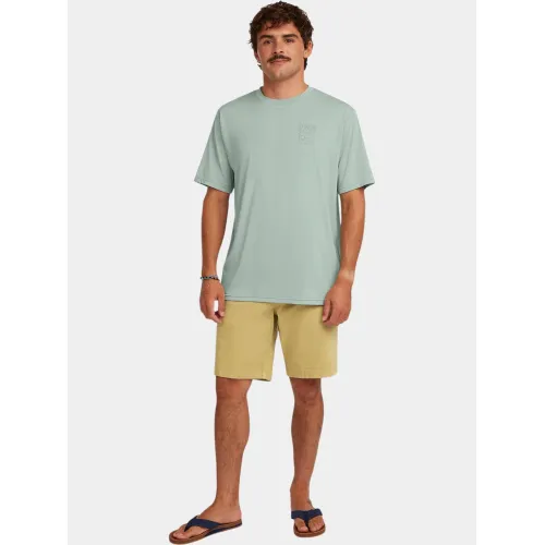 O'Neill O Neill Hybrid Upf Polygiene Back Print T-Shirt Férfi Póló 16061-Marble Arch