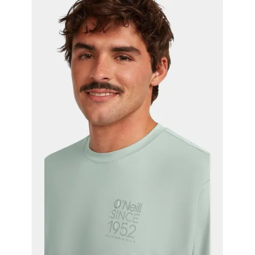 O'Neill O Neill Hybrid Upf Polygiene Back Print T-Shirt Férfi Póló 16061-Marble Arch