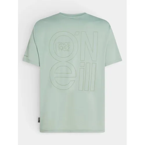 O'Neill O Neill Hybrid Upf Polygiene Back Print T-Shirt Férfi Póló 16061-Marble Arch
