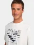 O'Neill O Neill Hybrid Upf Polygiene Graphic T-Shirt Férfi Póló 11010-Snow White