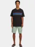 O'Neill O Neill Logo Stripe T-Shirt Férfi Póló 19010-Black Out