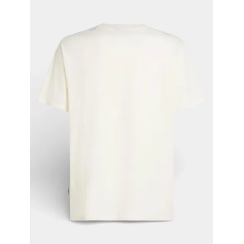 O'Neill O Neill Photo Front Print T-Shirt Férfi Póló 11010-Snow White