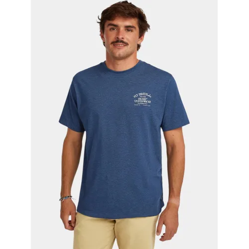 O'Neill O Neill Melange Chest Print T-Shirt Férfi Póló 15093-English Evening