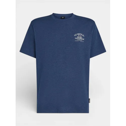 O'Neill O Neill Melange Chest Print T-Shirt Férfi Póló 15093-English Evening