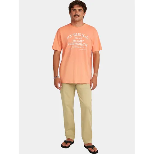 O'Neill O Neill Muir T-Shirt Férfi Póló 12535-Funky Peach