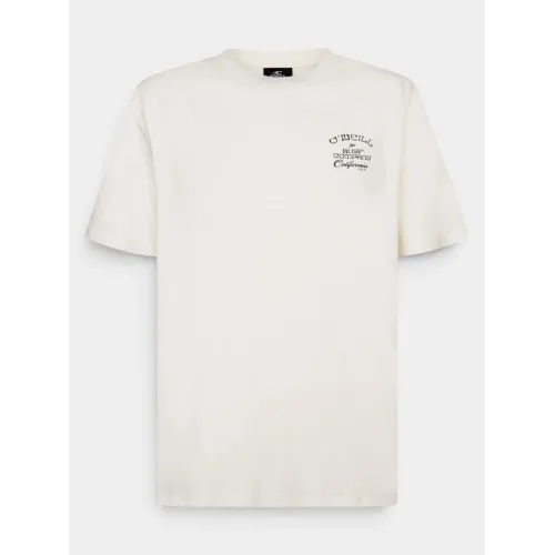 O'Neill O Neill Beach Chest Print T-Shirt Férfi Póló 11010-Snow White