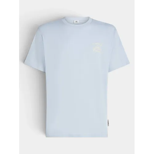 O'Neill O Neill Beach Chest Print T-Shirt Férfi Póló 15091-Spindle