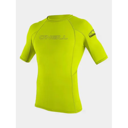 O'Neill Basic Skins S/S Rash Guard O'Neill Basic Skins S/S Rash Guard Férfi Lycra 187-Lime