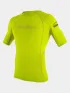 O'Neill Basic Skins S/S Rash Guard O'Neill Basic Skins S/S Rash Guard Férfi Lycra 187-Lime