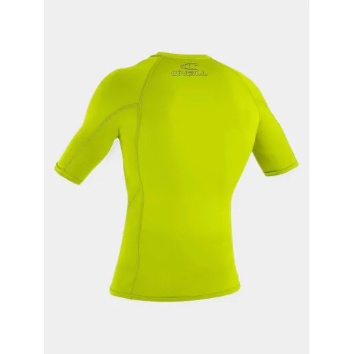 O'Neill Basic Skins S/S Rash Guard O'Neill Basic Skins S/S Rash Guard Férfi Lycra 187-Lime