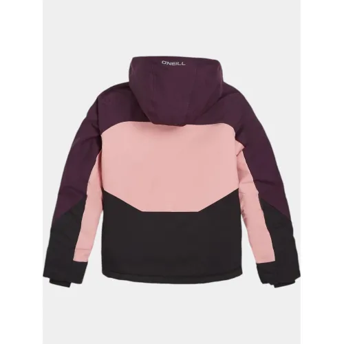 O'Neill Carbonite Snow Jacket O'Neill Carbonite Snow Jacket Junior-Gyerek Síkabát, Snowboard Kabát 44521-Aubergine Colour Block