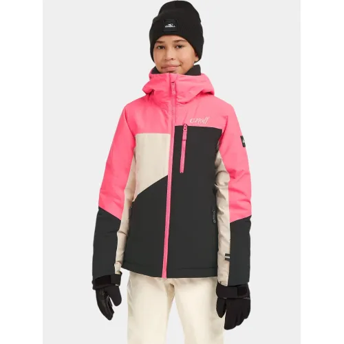 O'Neill FWC Cruz Triple Snow Jacket Junior-Gyerek Síkabát 49010-Black Out Colour Block