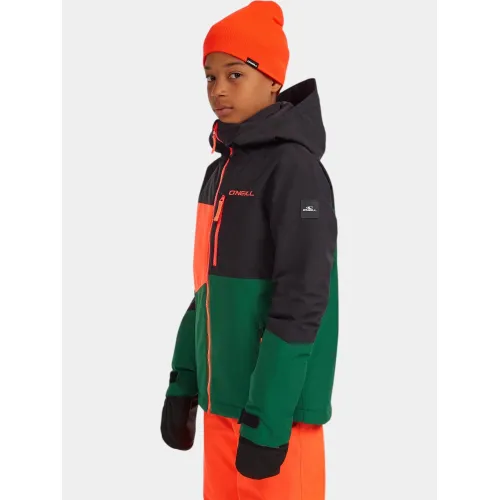 O'Neill FWC Cruz Triple Snow Jacket Junior-Gyerek Síkabát 49010-Black Out Colour Block