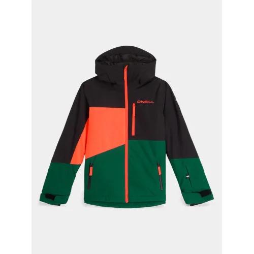 O'Neill FWC Cruz Triple Snow Jacket Junior-Gyerek Síkabát 49010-Black Out Colour Block