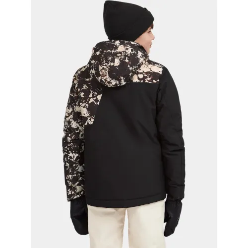 O'Neill FWC Cruz Block Snow Jacket Junior-Gyerek Síkabát 39129-Black/Beige Quarry