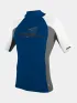 O'Neill Premium Skins S/S Turtleneck Rash Guard Férfi Lycra CA8-Deep Sea/Graphite/White