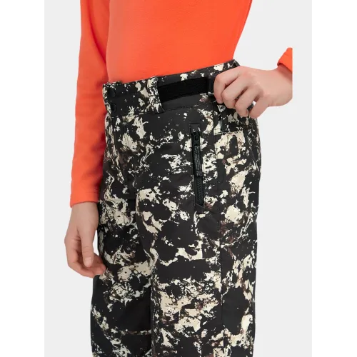 O'Neill FWC Cruz Snow Pants Junior-Gyerek Sínadrág 39129-Black/Beige Quarry