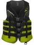 O'Neill SUPERLITE ISO 50N VEST Férfi Mentőmellény CH6-Black/Lime/Smoke/Lime