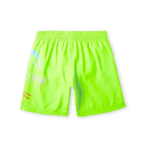 O'Neill Circle Surfer 14  Swimshorts Junior-Gyerek Beachshort 36039-Fluor Green