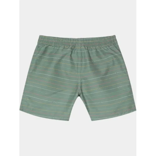 O'Neill Mix & Match Cali First 13   Swim Shorts Junior-Gyerek Beachshort 36070-Lily Pad First Name Stripe