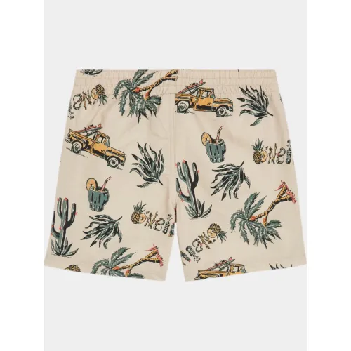 O'Neill Mix & Match Cali Print 13   Swim Shorts Junior-Gyerek Beachshort 37530-Beige Venice Beach