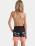 O'Neill Mix & Match Cali Block 13   Swim Shorts Junior-Gyerek Beachshort 39064-Black/White Tonal Tropicana