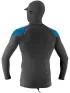 O'Neill Premium Skins O Zone L/S Rash Guard w/Hood Férfi Neoprén FN1-GRAPHITE/COOL GREY/OCEAN