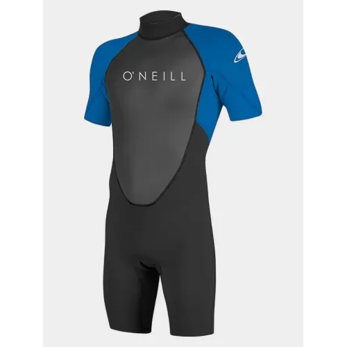 O'Neill Reactor-2 2mm Back Zip S/S Spring Férfi Neoprén EJ7-Black/Ocean