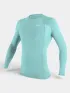 O'Neill Basic Skins L/S Rash Guard Férfi Lycra 427-Canal blue