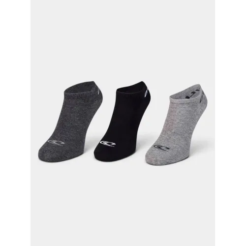 O'Neill O Neill Women Men Sneaker Socks 3-Pack Kiegészítő Zokni 7000-Grey/Antraciet/Black