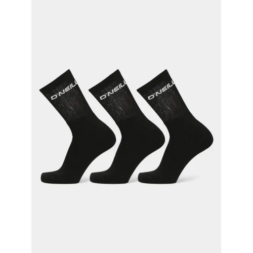 O'Neill O Neill Women Men Sport Socks 3-Pack Férfi Zokni, alsónemű 6969 - Black