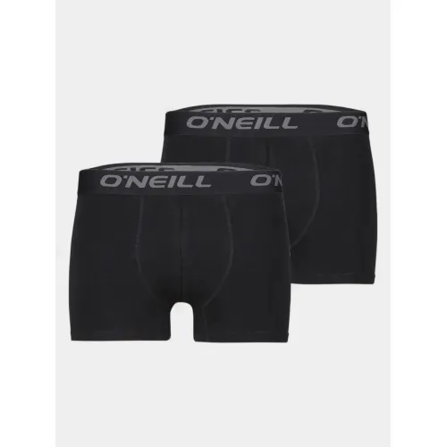 O'Neill Men boxer O Neill plain 2-pack Kiegészítő Alsónadrág, boxer 6969-Black