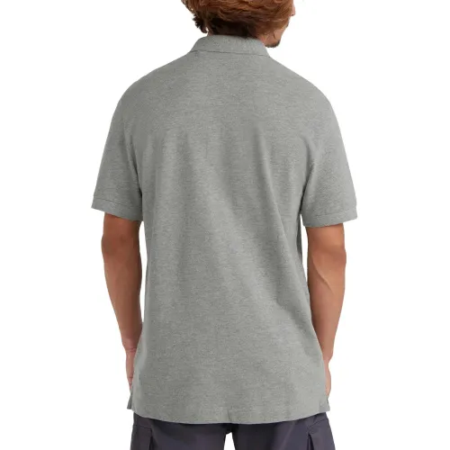 O'Neill O Neill Small Logo Polo Férfi Galléros póló 8001-Silver Melee-A