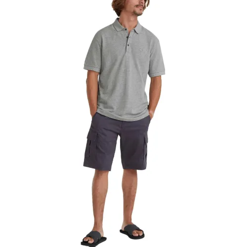 O'Neill O Neill Small Logo Polo Férfi Galléros póló 8001-Silver Melee-A