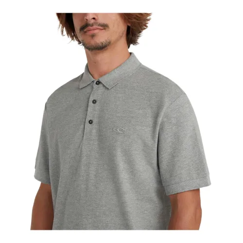 O'Neill O Neill Small Logo Polo Férfi Galléros póló 8001-Silver Melee-A