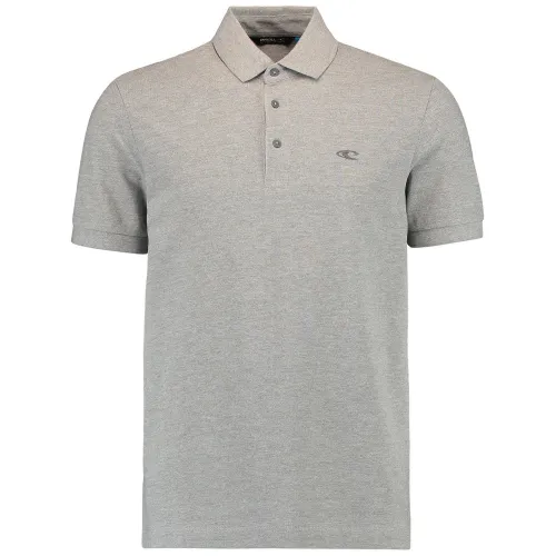 O'Neill O Neill Small Logo Polo Férfi Galléros póló 8001-Silver Melee-A
