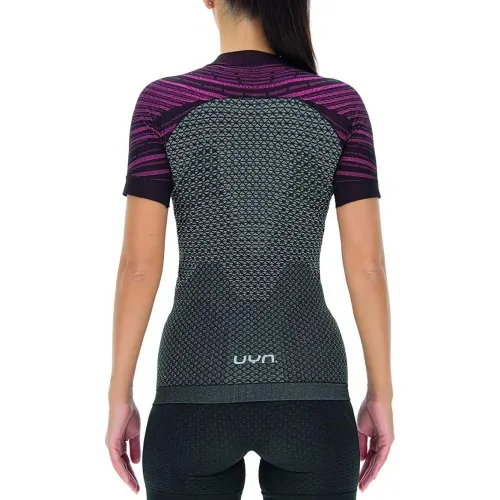 UYN Lady Running Coolboost Shirt SH_SL UYN Lady Running Coolboost Shirt SH_SL Női Sport felső J583-Dawn Grey/Pink Gloss