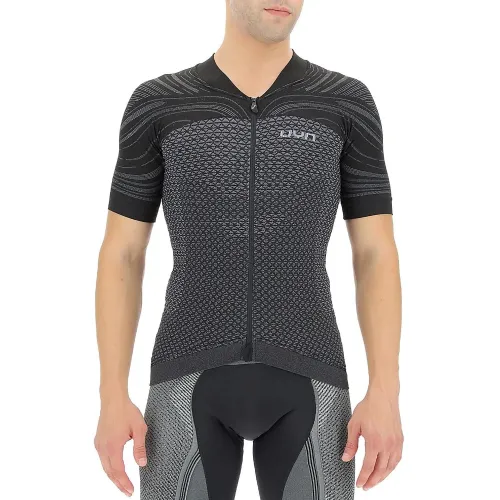 UYN Biking Man  Coolboost Ow Shirt SH_SL Férfi Sport felső J584-Bullet/Jet Black